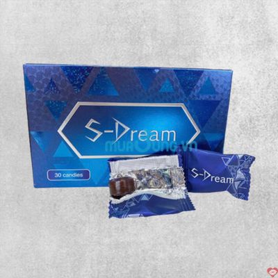 Kẹo nhân sâm S-Dream 1 Viên tăng sinh lực sức khỏe 