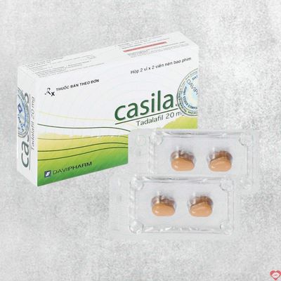 Viên uống hỗ trợ phái mạnh tăng bản lĩnh đàn ông Casilas 20mg 4 Viên 
