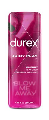 Gel Bôi Cao Cấp Mùi Cherry Durex® Juicy Play Cherry Flavored Personal Lubricant, 3.38 fl oz 100ml