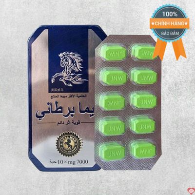 Viên uống hỗ trợ phái mạnh tăng bản lĩnh đàn ông Ngựa Thái hộp 10 viên