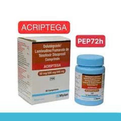 Viên uống Acriptega – arv hỗ trợ điều tr HIV – Hãng Mylan (Ấn Độ)