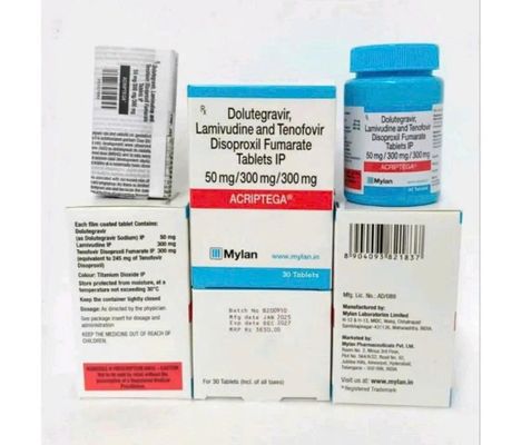 Viên uống PEP72h-ARV ACRIPTEGA ngừa HIV 72h và là ARV ức chế virut HIV