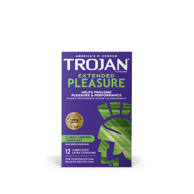 Bao Cao Su Trojan Kéo Dài Thời Gian™ Extended Pleasure Condoms
