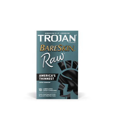 Bao Cao Su Trojan Mỏng Trơn ™ BareSkin™ Raw™