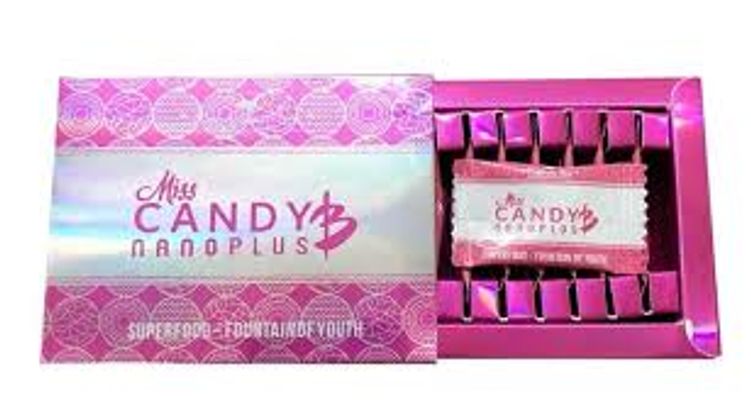 [ 1 viên ] Kẹo ngậm hỗ trợ sinh lí phái nữ Kẹo Miss Candy B Nano Plus Mỹ