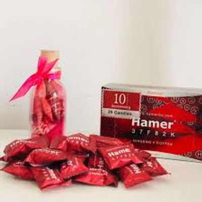  [ Hàng công ty  ] Kẹo ngậm hỗ trợ sinh lí phái mạnh Kẹo Sâm Hamer 37F82K Malaysia