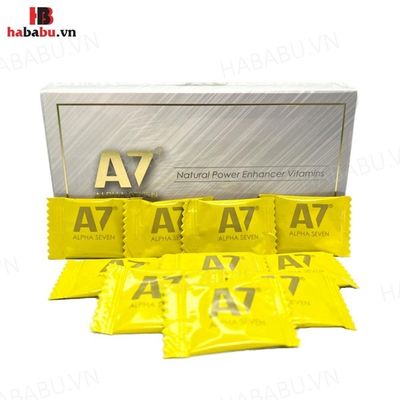Kẹo sâm tăng cường sinh lý A7 Alpha Seven hộp 10 viên chính hãng 346270