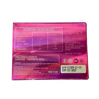 ( Chính hãng ) Kẹo Sâm Miss Candy B