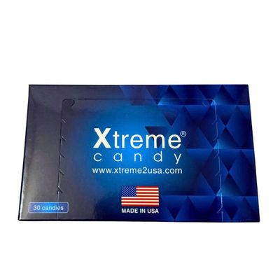 ( 1 hộp ) Kẹo Sâm X-treme Candy Xanh