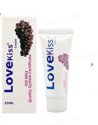Gel tạo trơn hương nho Love Kiss chai 25ml chính hãng