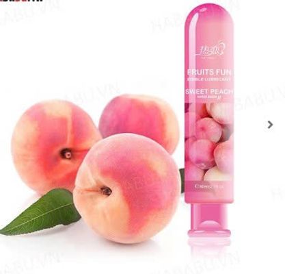 Gel tạo trơn Fruits Fun Sweet Peach chai 80ml chính hãng