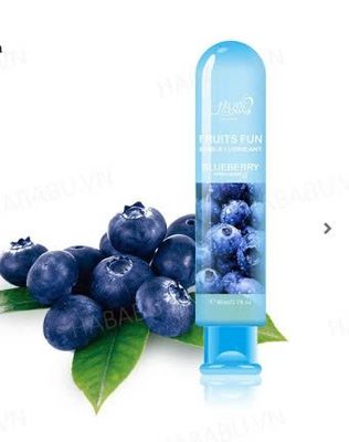 Gel tạo trơn Fruits Fun Blueberry chai 80ml chính hãng.