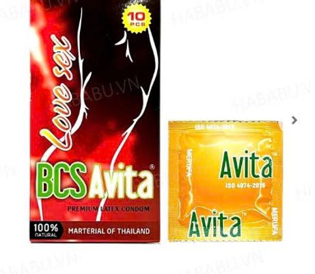 Bao cao su gia đình Atvita hộp 10 chiếc chính hãng