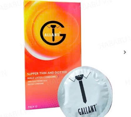 Bao cao su Gallant supper thin and dotted hộp 12 chiếc chính hãng