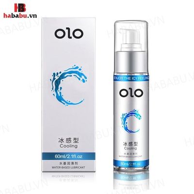 Gel bôi trơn tinh chất bạc hà Olo Cooling 60ml chính hãng