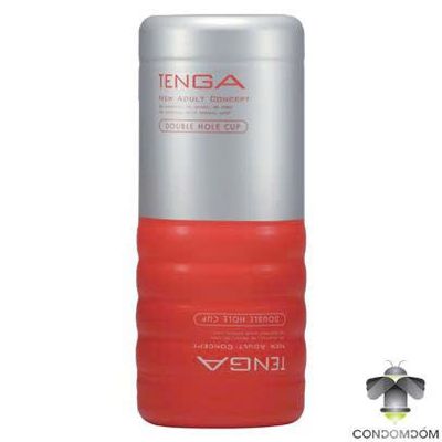 Máy Massage Hỗ Trợ Giải Tỏa Cho Nam Cốc tự sướng Tenga Double Hole 2 lỗ