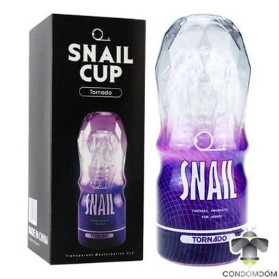 Máy Massage Hỗ Trợ Giải Tỏa Cho Nam Cốc thủ dâm Snail Cup Tornado Chính Hãng