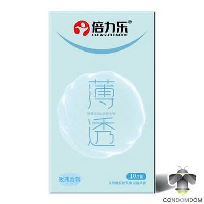 Bao cao su HBM Beilile siêu mỏng hương hoa hồng hộp 10 chiếc