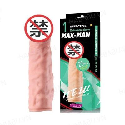 Bao cao su đôn dên Max-Man YY909 tăng kích thước chính hãng