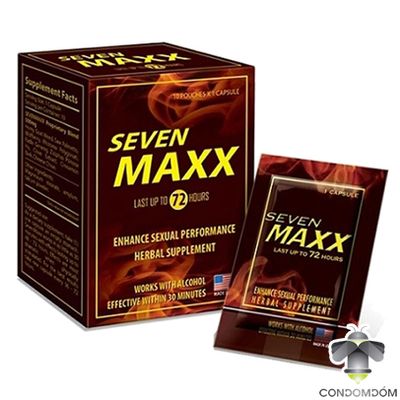 Seven Maxx Tăng sức bền, dẻo dai chính hãng 1 hộp 10 Viên