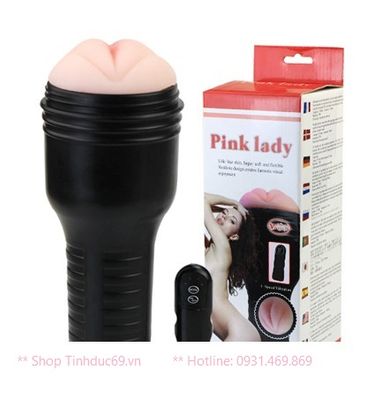 Âm Đạo Giả Đèn Pin - Siêu Mềm Mịn - Rung Cực Mạnh (S970)