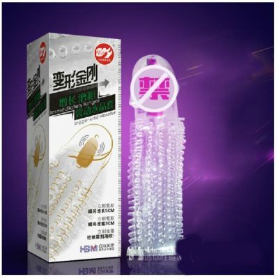 Bao Cao Su Siêu Gai Rung Ở Đầu BD023