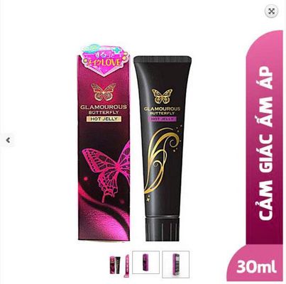 Gel Bôi Cao Cấp Nhật Bản Glamours Butterfly