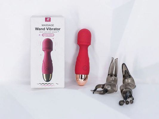 Mát xa điểm G mini kèm 4 đầu nhỏ gọn pin sạc