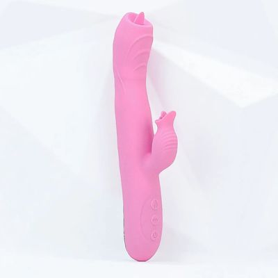 Dương vật giả đa năng Joker rung, thụt, lưỡi liếm phát nhiệt