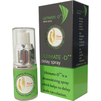 Xịt Kéo Dài Xuất Tinh Triết Xuất Từ Nhân Sâm Ultimate D - Xuất Xứ Anh Quốc