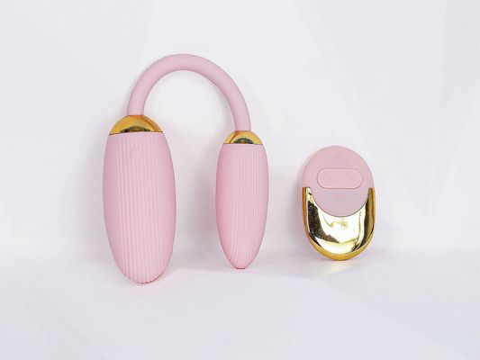 Trứng rung 2 đầu Ankni nhỏ gọn có điều khiển từ xa