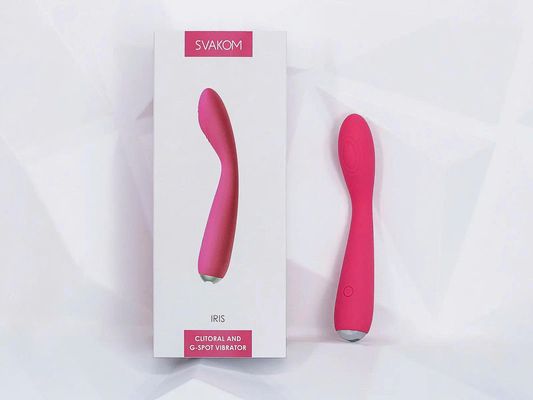 Máy Massage Hỗ Trợ Giải Tỏa  điểm G Cho Nữ ngón tay cao cấp Svakom Iris 5 chế đô rung Chính Hãng