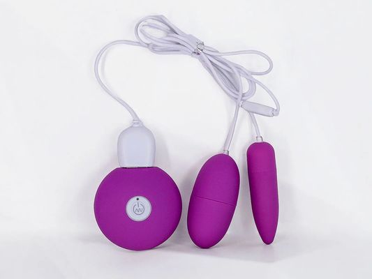 Trứng rung tình yêu 2 đầu MiChao pin sạc rung cực mạnh