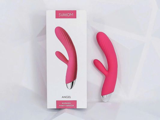 Máy Massage Hỗ Trợ Giải Tỏa  điểm G Cho Nữ Svakom Angel phát nhiệt ấm nóng Chính Hãng