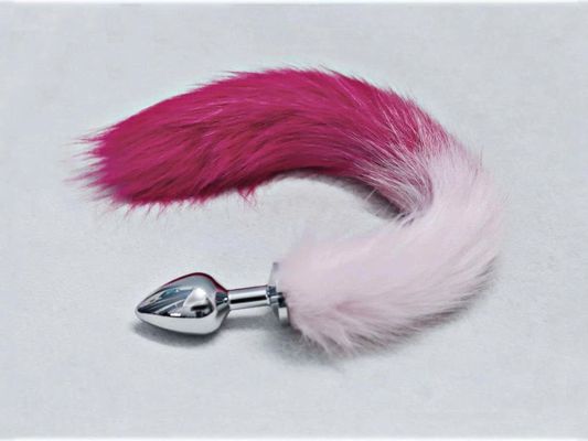 Dụng cụ Cắm Hỗ Trợ Giải Tỏa kích thích hậu môn đuôi chồn hồng Chính Hãng