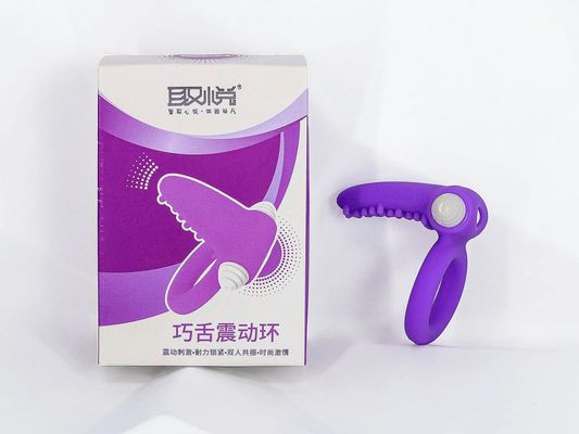 Vòng đeo dương vật rung lưỡi liếm