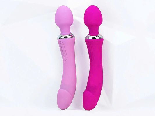 Máy Massage Hỗ Trợ Giải Tỏa Cho Nữ điểm G rung 2 đầu Double End ấm nóng pin sạc Chính Hãng