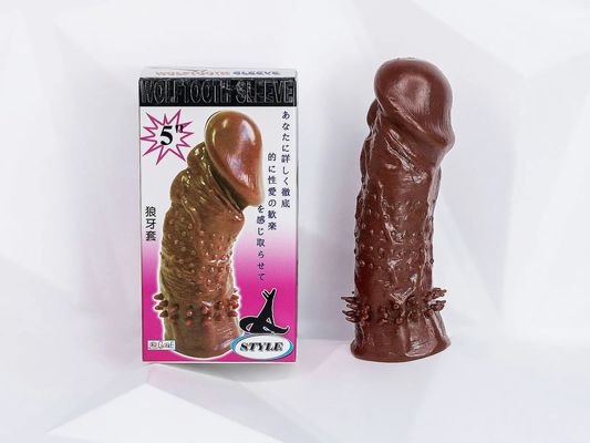 Bao cao su đôn dên Wolf Tooth Sleeve siêu mềm