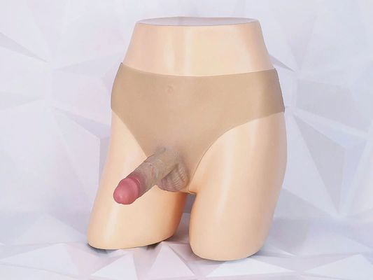 Quần tam giác silicon dương vật giả size to