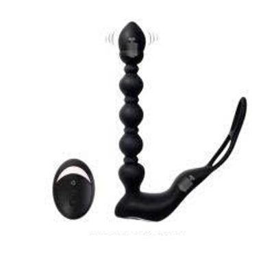 Máy Massage Hỗ Trợ Giải Tỏa Hậu Môn Cho Nam Dạng Chuỗi Bi Rung Tỏa Nhiệt Có Quai Đeo Chính Hãng