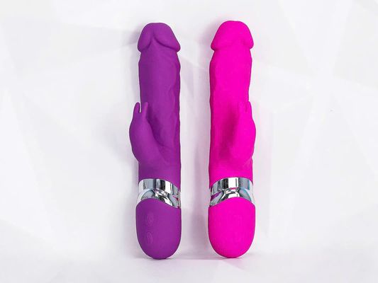 Máy massage hỗ trợ nữ giải tỏa  cầm tay đa năng có nhánh tai thỏ