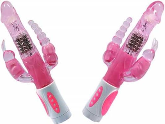 Dương Vật Giả Pretty Bunny 3 Nhánh Siêu Sướng Chính Hãng