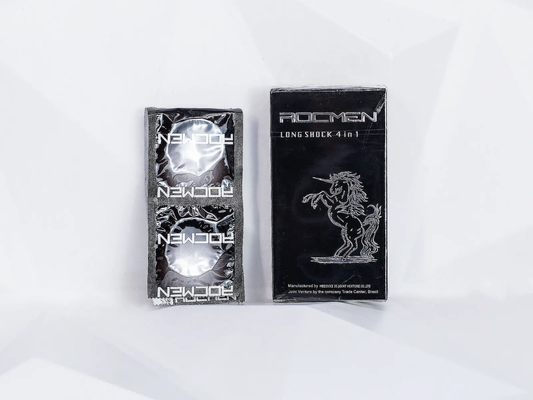 Bao cao su ROCMEN Long Shock 4 in 1 hộp 10 cái 