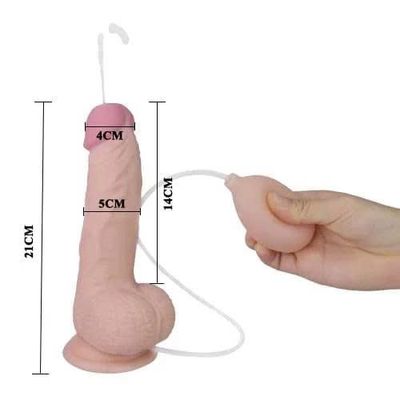 Dương Vật Bắn Tinh Trùng Lovetoy – Gắn Tường Siêu Mềm Hàng Chính Hãng (DVT20)