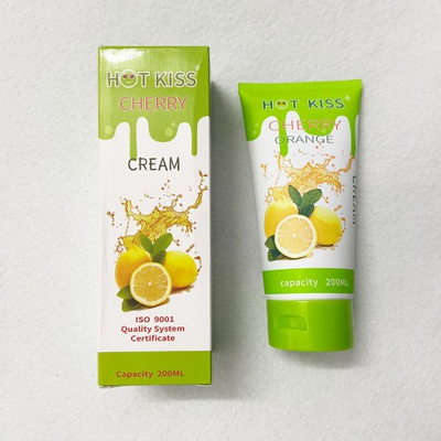 Gel bôi lành tính có hương Hot Kiss hương cam chai lớn 200ml chính hãng