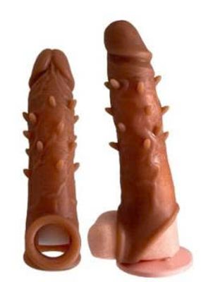 Bao Đôn Dương Vật Nhiều Gai Có Lỗ Đeo Bìu Siêu Thật Siêu Đẹp (BD25)