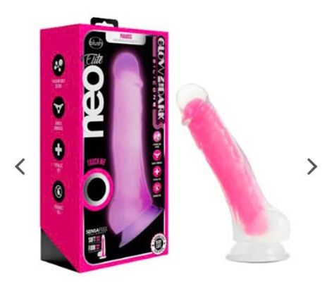 Dương Vật Dạ Quang Neo Elite Blush Màu Hồng – Hàng Mỹ Chính Hãng (DVT18)