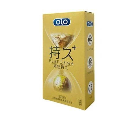 Bao Cao Su OLO Performa Kéo Dài Thời Gian Quan Hệ – Gân Gai Nhiều Gel (OLO6)