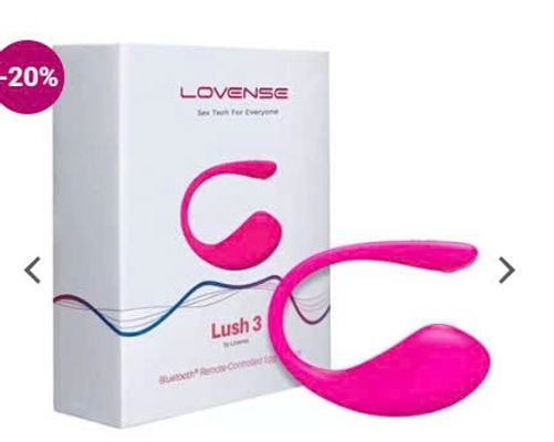 Trứng Rung Lovense Lush 3 Điều Khiển Từ Xa Bằng App – Hàng Cao Cấp Chính Hãng (EG20)