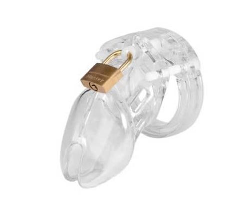 Khóa Dương Vật Giữ Trinh Tiết Trong Suốt Cao Cấp (SM03)